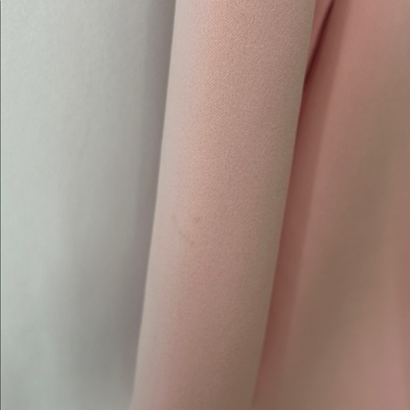 Staud NWT Belinda Cherry Blossom Pink Long Sleeve Mini Dress **Size 8** 🌸🌸 - Picture 13 of 14